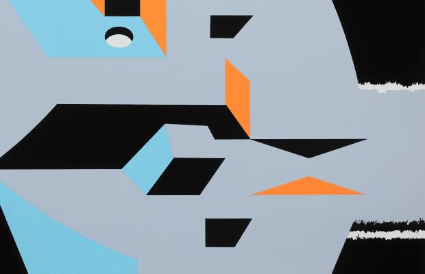 Costantino Nivola, Esperanzia, 1975, litograﬁa, cm 83.5x66, particolare