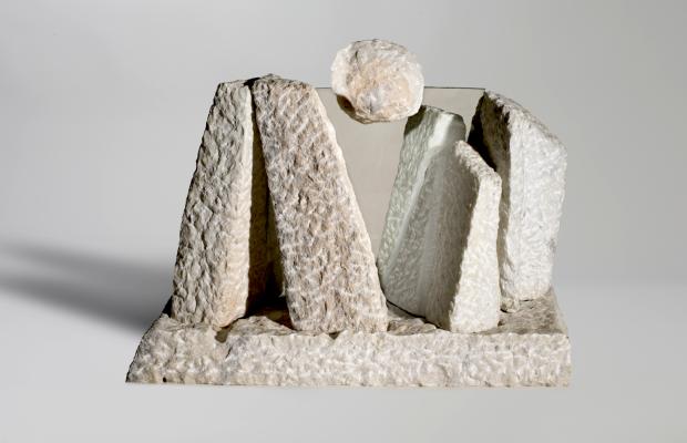 Giancarlo Sangregorio, Studio per itinerario nel vuoto, 1983, cm 50x67x30