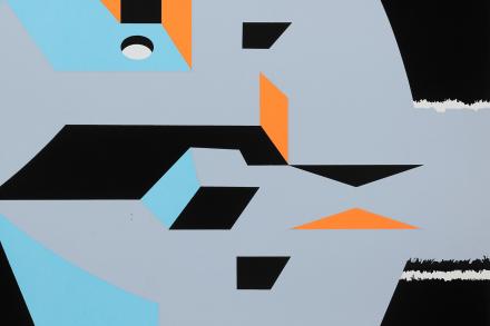 Costantino Nivola, Esperanzia, 1975, litograﬁa, cm 83.5x66, particolare