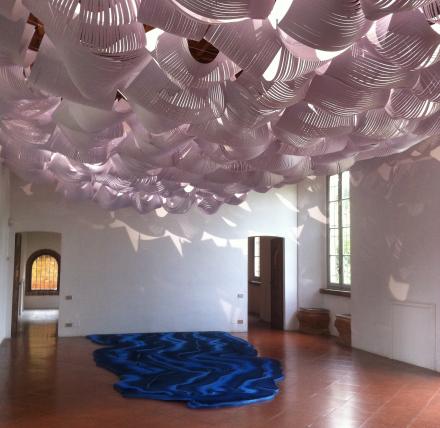 Daniele Papuli, Installazione, 2014, Galleria Casa Dugnani