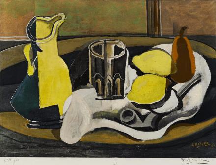 Georges Braque, Nature morte aux citrons, 1960