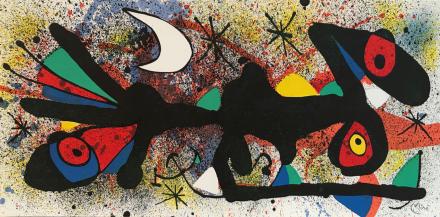 Joan Miro, Senza Titolo 2, 1974