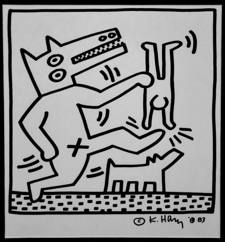 Keith Haring, Senza titolo, 1983