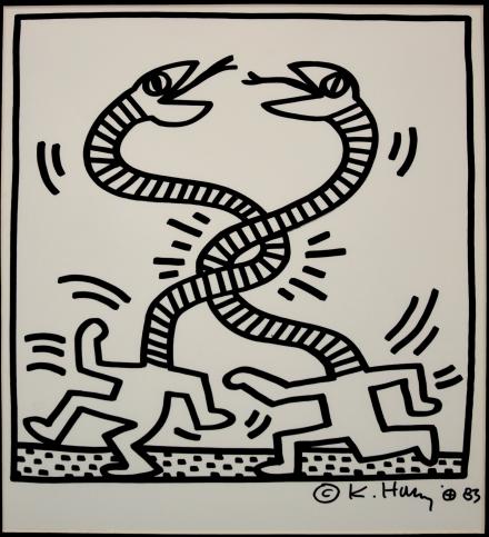 Keith Haring, Senza titolo, 1983