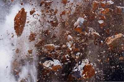 Naoya Hatakeyama, Blast #5416, Serie "Blast", 1998, C-print, cm 100x150 © Prix Pictet Ltd