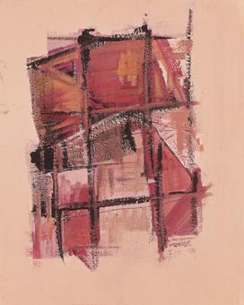 Aldo Pogliani, La teoria sopra le cose, 1973, olio su tela, cm 100x7