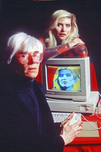 Presentazione Amiga 1000_1985_Andy Warhol_Debbie Harry