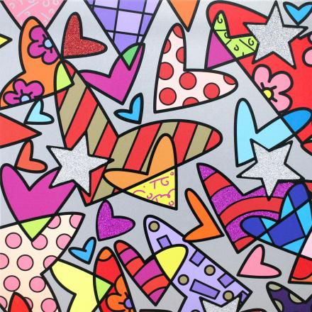 Romero Britto, Huge, 2017, dettaglio