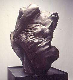 Francesco Somaini, Fortunia III, 1992, alpacca