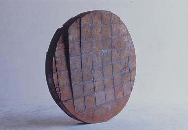 Giuseppe Spagnulo, Senza titolo, 1997, ferro, cm 180x180x40