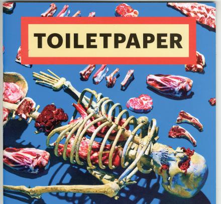 Copertina Toiletpaper, n. 13, Bologna, giugno 2016, dettaglio