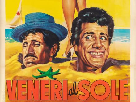 Veneri al sole, 1964, Regia Marino Girolami, manifesto, cm 200x140