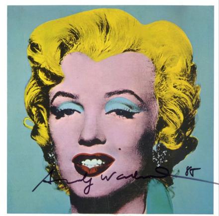 Andy Warhol Marilyn, 1971-1986 stampa offset, firmata, ed. 