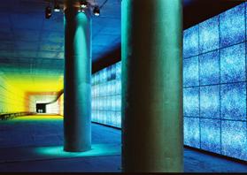 Baer + Knell, Colours of Consumerism, installazione, progetto per la MM di Porta Venezia, Milano