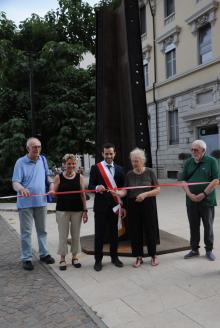 Inaugurazione collocazione "Obelisco", Irma Bianchi Comunicazione
