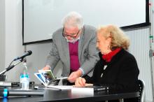 Conferenza stampa Triennale di Milano, 16 dic 2014, Maria Cristina Carlini  - Irma Bianchi Comunicazione