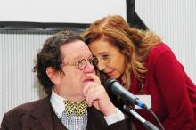 Conferenza stampa Triennale di Milano, 16 dic 2014, Maria Cristina Carlini  - Irma Bianchi Comunicazione