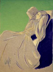 Figura femminile, 1912 ca., Adriana Bisi Fabbri - Irma Bianchi Comunicazione