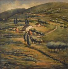 Colline in Mugello, 1941, Betto Lotti - Irma Bianchi Comunicazione