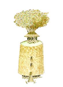Gazebo "Pagoda", 2023/24, Ugo La Pietra - Irma Bianchi Comunicazione