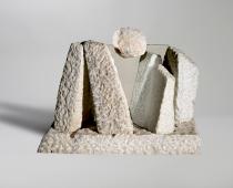 Giancarlo Sangregorio, Studio per itinerario nel vuoto, 1983, cm 50x67x30
