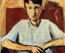 Lalla Romano, Piero adolescente, 1947c., olio su tela 