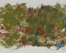 Mark Tobey, Untitled (brush work), 1968, tempera su carta, cm 14,5x21